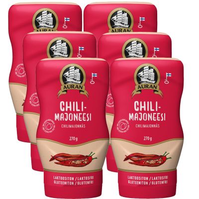 Auran Chilimajoneesi 270g x 6kpl