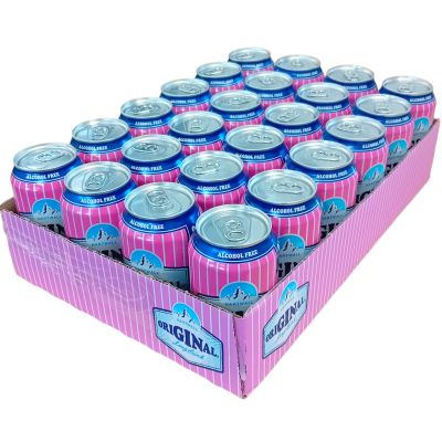 Hartwall Original Long Drink 0% Raspberry 330ml x 24-pack