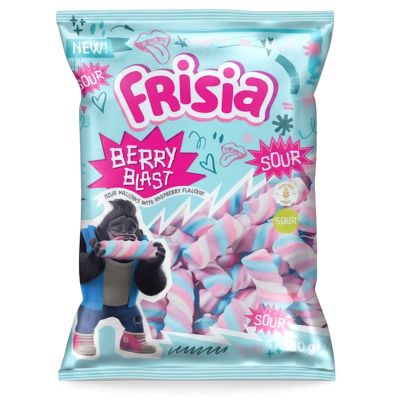 Frisia Sour Berry Blast Vaahtokaapeli 250g