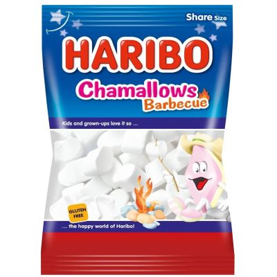 Haribo Chamallows BBQ vaahtokarkki 175g