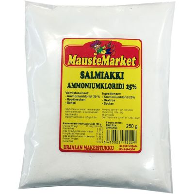 Salmiakki Ammoniumkloridi 250g