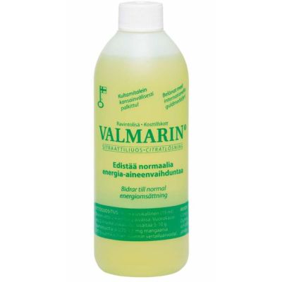 Valmarin sitraattiliuos 250ml