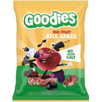 Goodies Red Fruit Rice Cakes riisikakut 40g