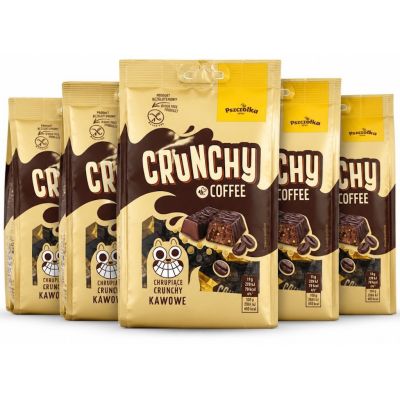 Crunchy Coffee Suklaacrisp makeiset 174g x 5kpl