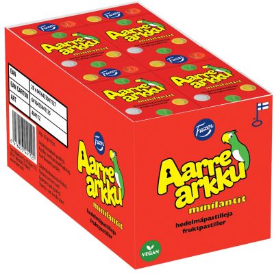 Fazer Aarre Arkku Minilantit hedelmäpastillit 38g x 20kpl