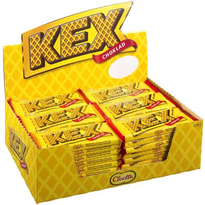 Cloetta Kexchoklad maitosuklaavohveli 60g x 48kpl