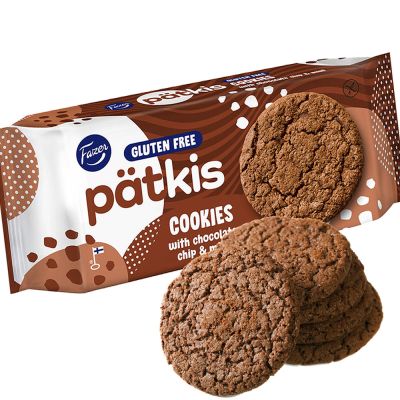 Fazer Pätkis Cookies gluteeniton keksi 140g