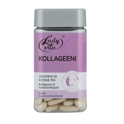 Ladyvita Kollageeni hyaluronihappo 60tabl
