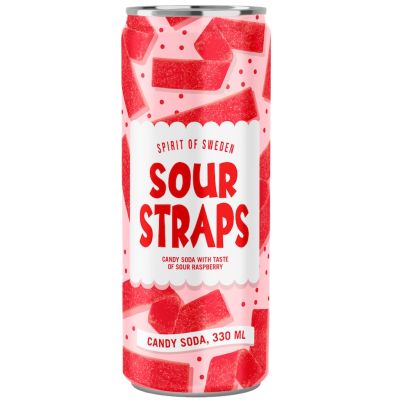 Sour Straps Candy virvoitusjuoma 330ml