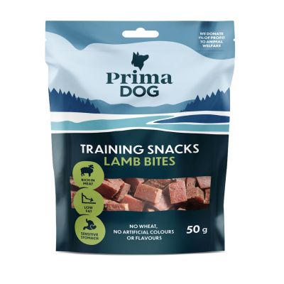 PrimaDog Training Snacks Lammaspala 50g