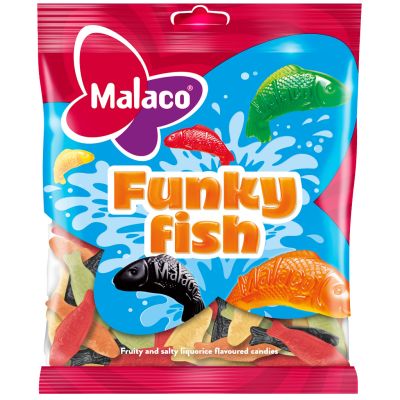 Malaco Funky Fish makeissekoitus 180g