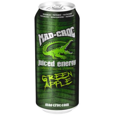 Mad Croc Juiced Energy Green Apple energiajuoma 500ml