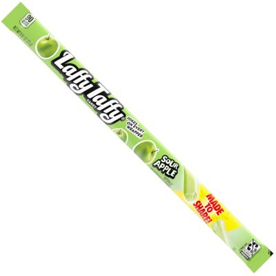 Laffy Taffy Sour Apple Rope pehmeä ja venyvä toffeekarkki 23g