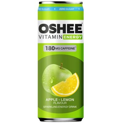 Oshee Energy Drink Apple & Lemon Zero energiajuoma 330ml