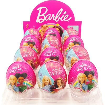 Isot Dolfin Barbie yllätyssuklaamunat 110g x 12kpl