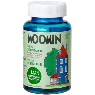Moomin pehmo monivitamiini 60kpl
