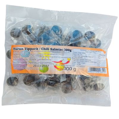 Turun Tippurit chilisalmiakki 300g