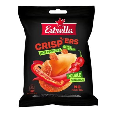 Estrella Crispers Hot Paprika pähkinät 140g