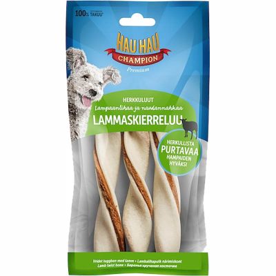 Hau Hau Champion Lammaskierreluu M 70g