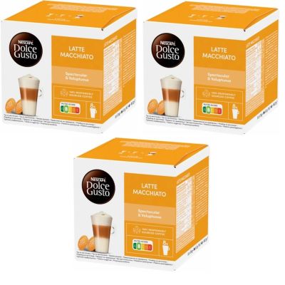 Dolce Gusto Latte Macchiato kahvikapseli 8+8kaps x 3-PACK
