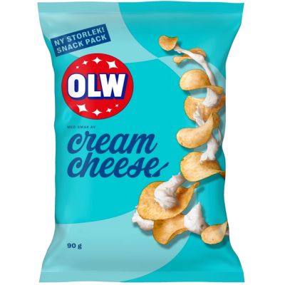 OLW Cream Cheese perunalastu 90g