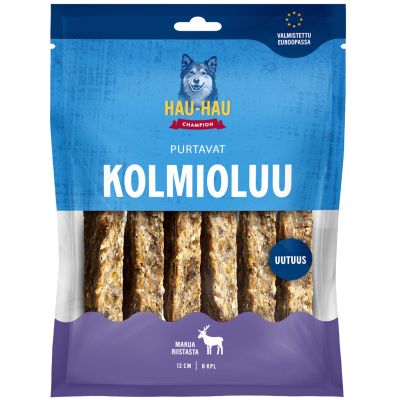 Hau Hau Champion Puru Kolmioluu riista 12cm 6kpl 240g