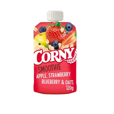 Corny Smoothie Omena Mansikka Mustikka & Kaura 120g