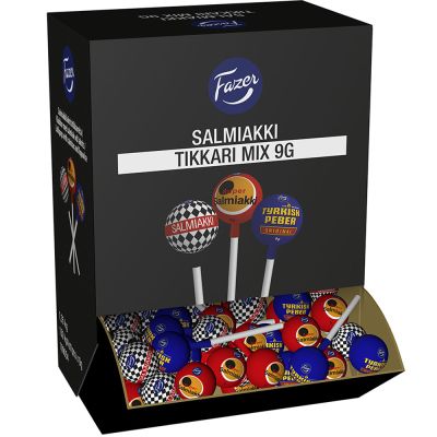 Fazer Salmiakki Mix tikkari 150kpl