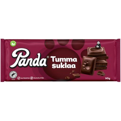 Panda Tumma suklaa suklaalevy 145g