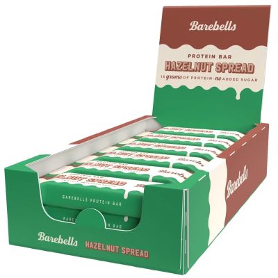 Barebells Protein Bar Hazelnut Spread proteiinipatukka 45g x 12kpl