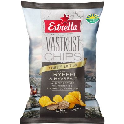 Estrella Maalaissipsi Tryffeli perunalastu 160g