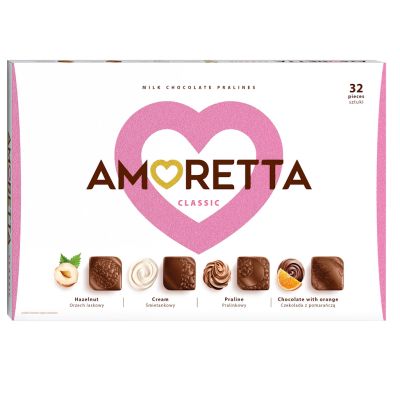 Mieszko Amoretta Classic täytesuklaakonvehteja 215g