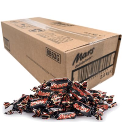 Mars Miniatures suklaakonvehti 2,5kg (n. 250kpl)