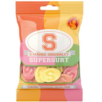 Candy People S-Märke Superkirpeät hedelmälätkät 80g
