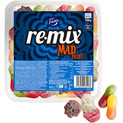 Fazer Remix Mad Fruit Mix 750g