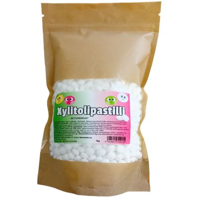 Makeistukun Xylitolipastilli metsämarjat 1kg (n. 1428 täysksylitolipastillia)