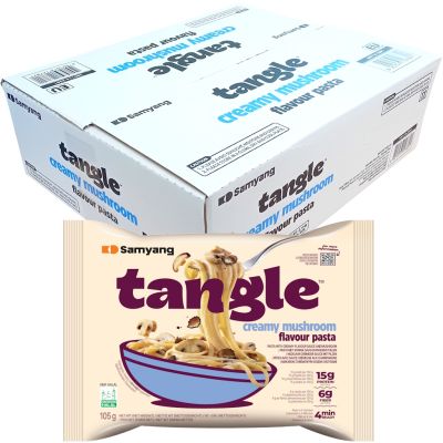 Samyang Tangle Creamy Mushroom Flavour Pasta 105g x 20kpl