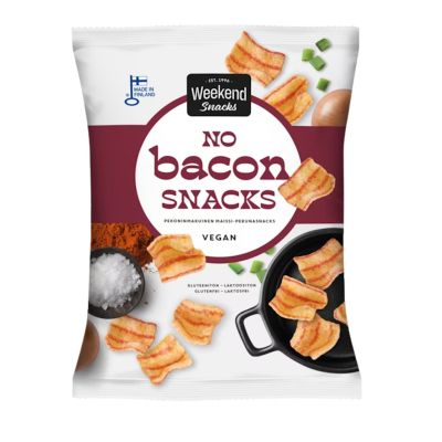 Weekend Snacks No Bacon Snacks pekoni 180g