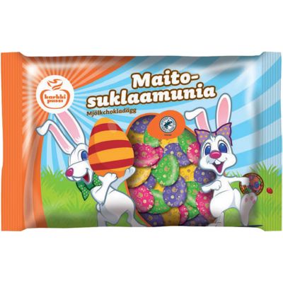 Karkkipussi maitosuklaamunapussi 380g
