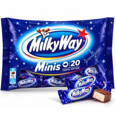 Milky Way Minis Travel Edition suklaapatukka 20kpl (333g)