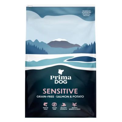 PrimaDog Viljaton Lohi & Peruna kaikille täysikasvuisille koirille 10kg