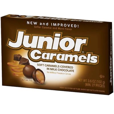 Junior Caramels suklaatoffee 102g