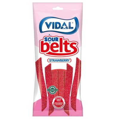 Vidal Mansikkaremmi 90g