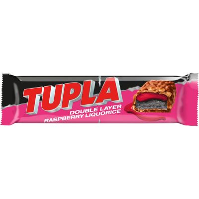 Cloetta Tupla Double Layer Raspberry Liquorice suklaapatukka 48g