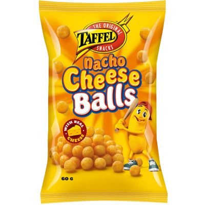 Taffel Nacho Cheese Balls 60g
