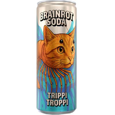 Brainrot Soda Trippi Troppi virvoitusjuoma 250ml