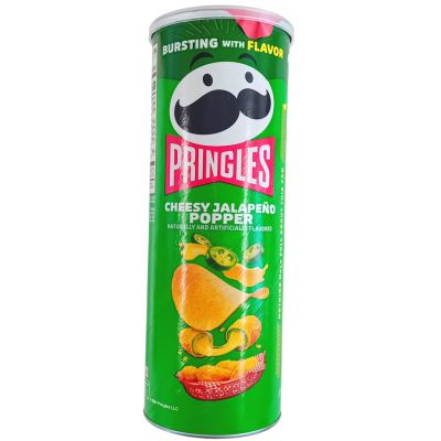 Pringles Cheesy Jalapeno Popper perunalastu 158g