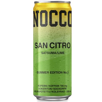 Nocco San Citro Satsuma Lime energiajuoma 330ml