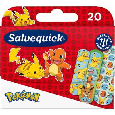 Salvequick Pokemon lastenlaastari 20kpl