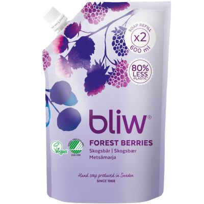 Bliw käsisaippua Marjametsä täyttöpakkaus 600ml